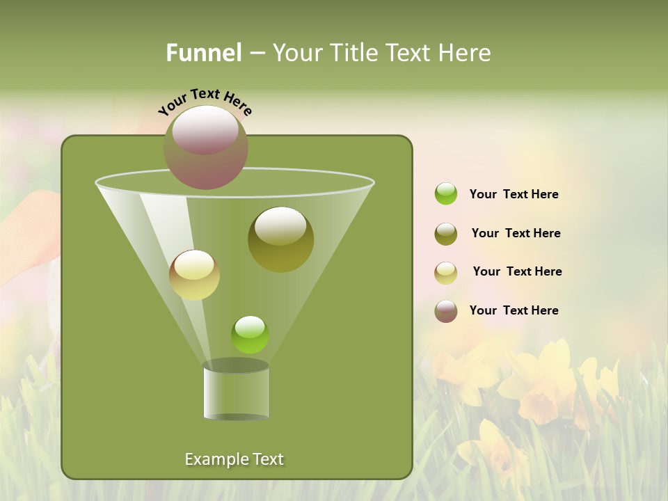 Hase Kinder Pelz PowerPoint Template