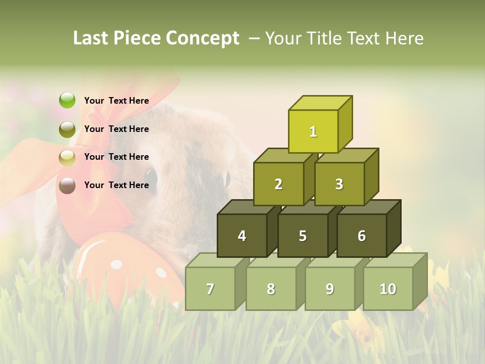 Hase Kinder Pelz PowerPoint Template