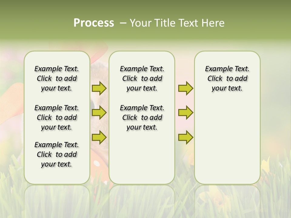Hase Kinder Pelz PowerPoint Template