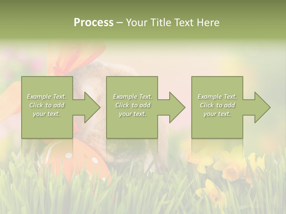 Hase Kinder Pelz PowerPoint Template