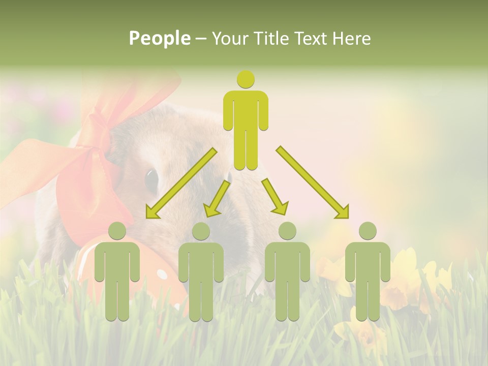 Hase Kinder Pelz PowerPoint Template