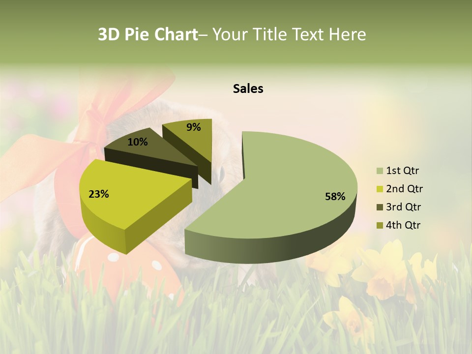 Hase Kinder Pelz PowerPoint Template