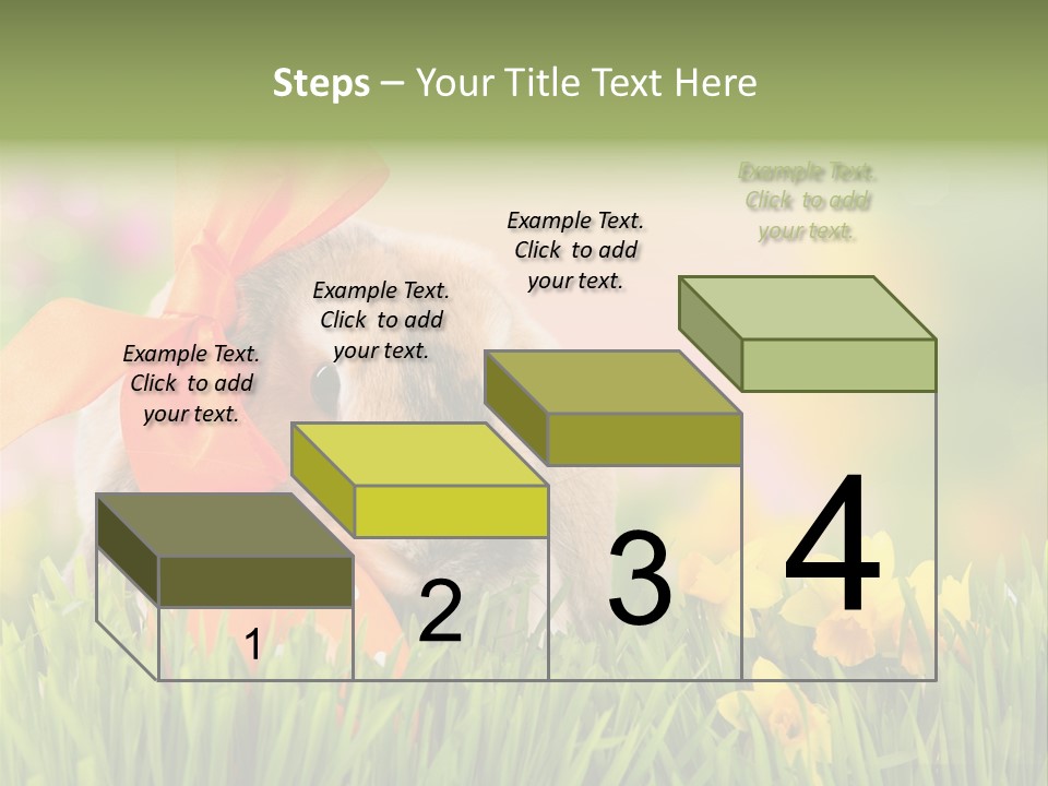 Hase Kinder Pelz PowerPoint Template