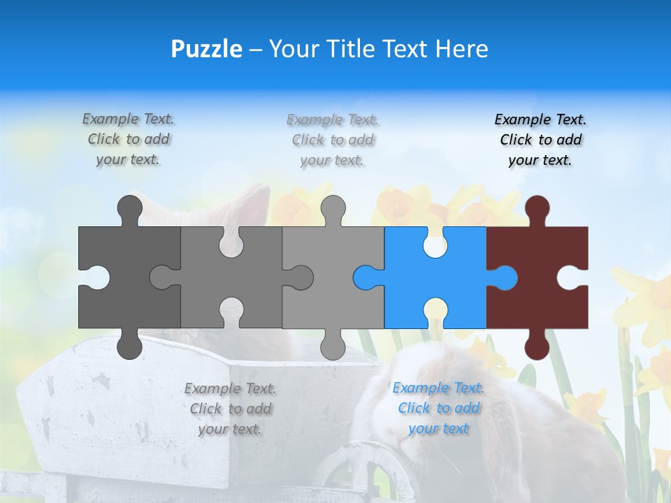 Kinder Sommer Nagetier PowerPoint Template