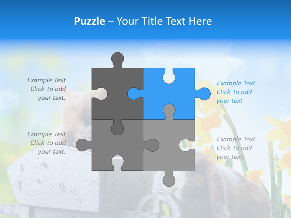 Kinder Sommer Nagetier PowerPoint Template