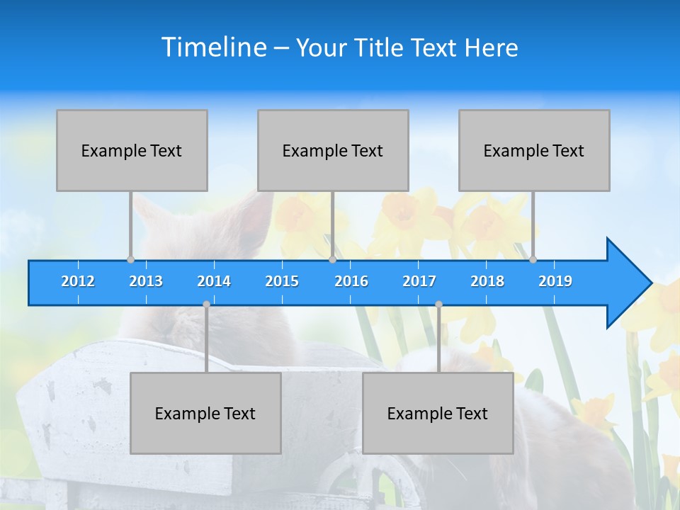 Kinder Sommer Nagetier PowerPoint Template