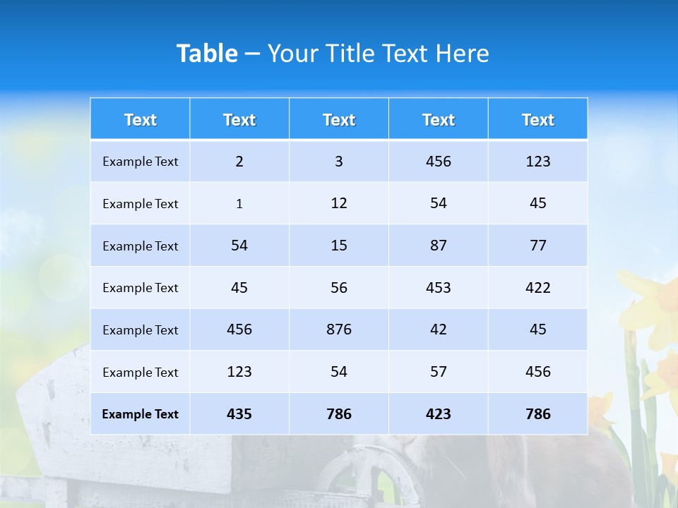 Kinder Sommer Nagetier PowerPoint Template