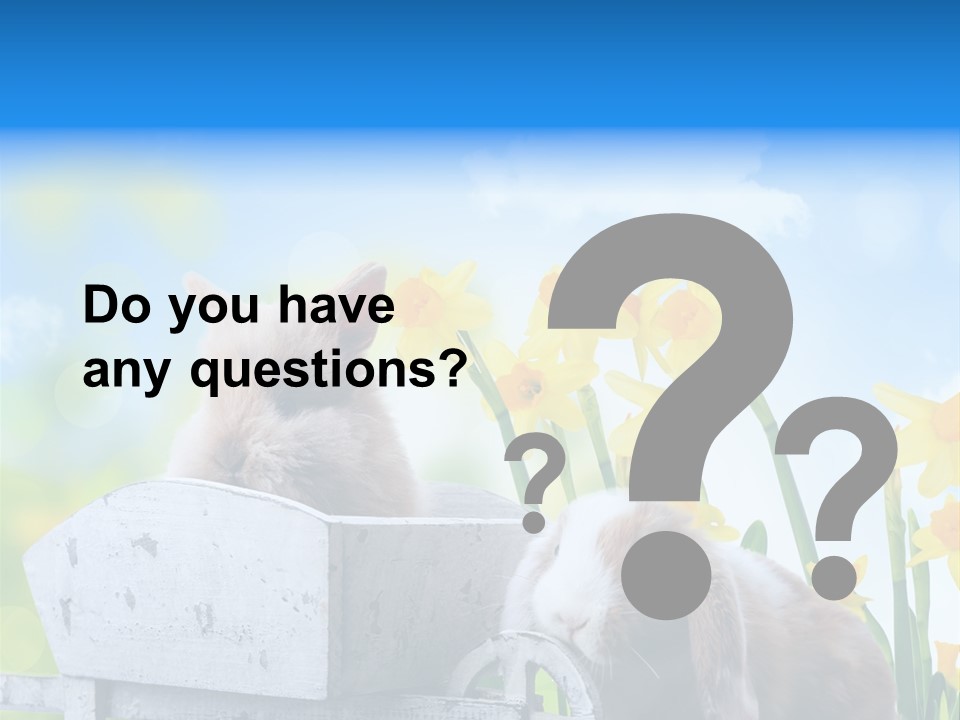 Kinder Sommer Nagetier PowerPoint Template