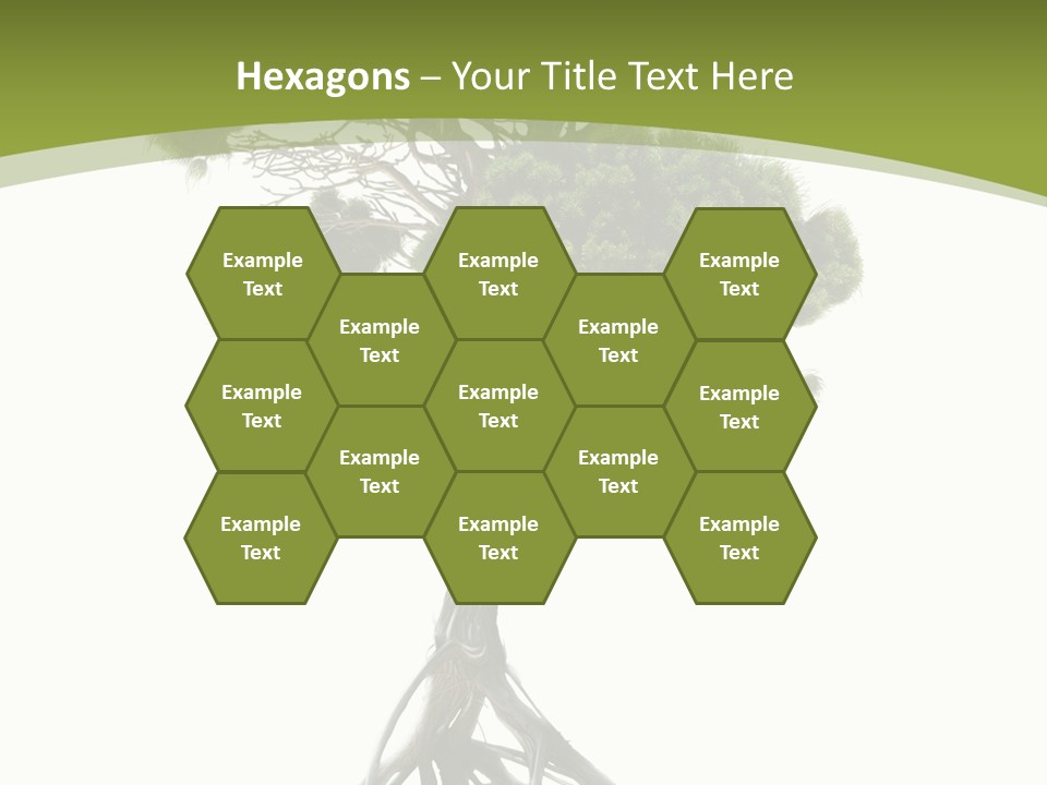 Wei Umweltschutz Waldsterben PowerPoint Template