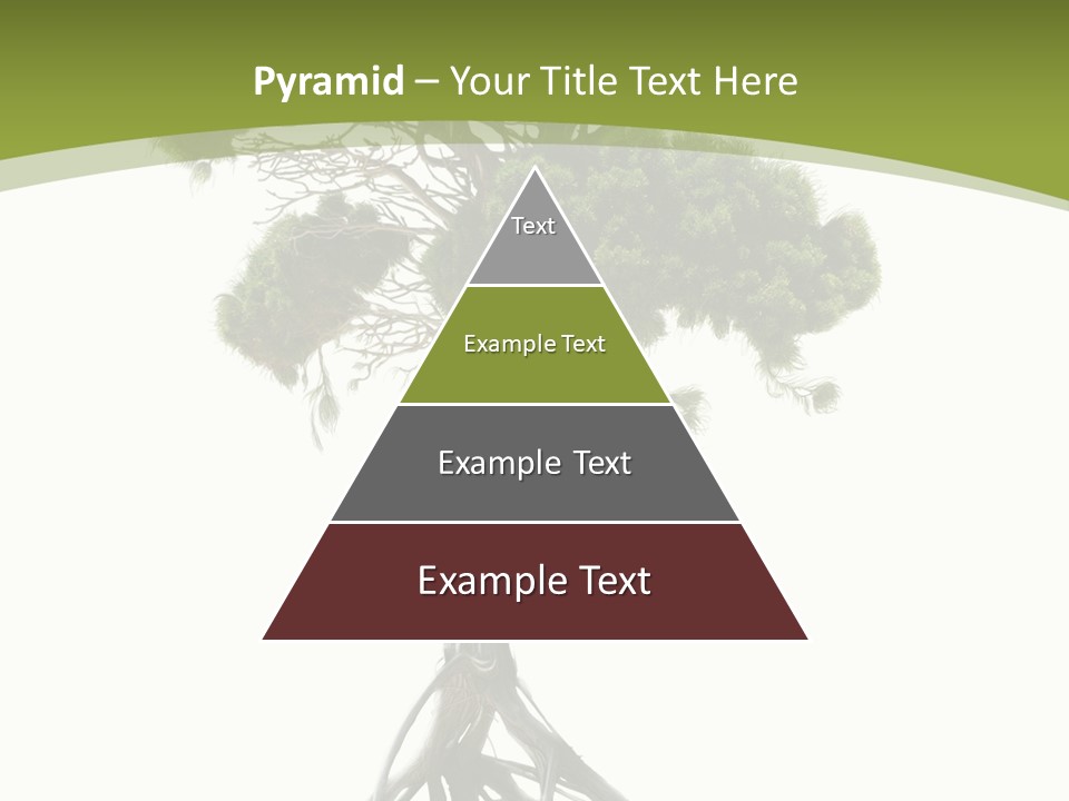 Wei Umweltschutz Waldsterben PowerPoint Template