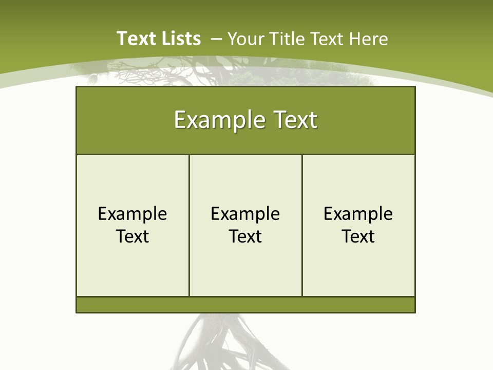 Wei Umweltschutz Waldsterben PowerPoint Template