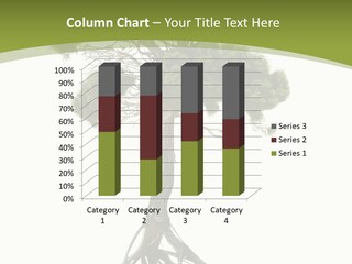 Wei Umweltschutz Waldsterben PowerPoint Template