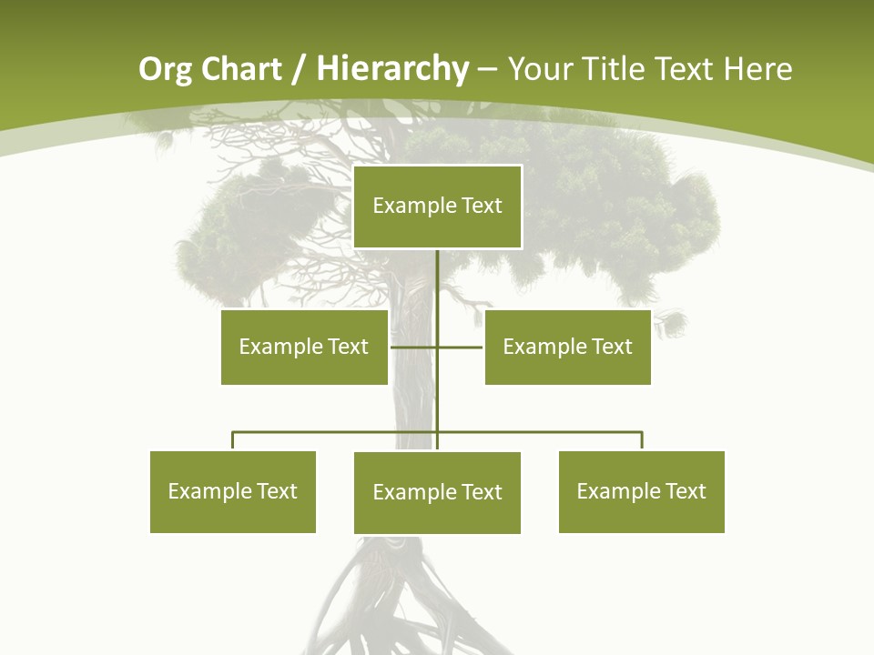 Wei Umweltschutz Waldsterben PowerPoint Template