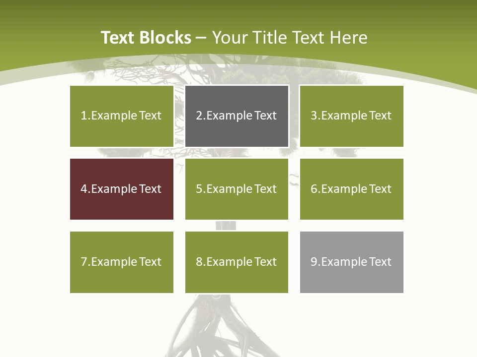 Wei Umweltschutz Waldsterben PowerPoint Template