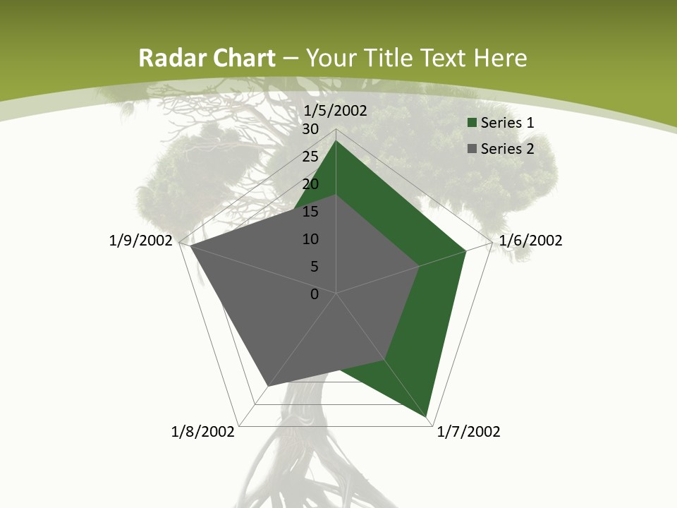 Wei Umweltschutz Waldsterben PowerPoint Template
