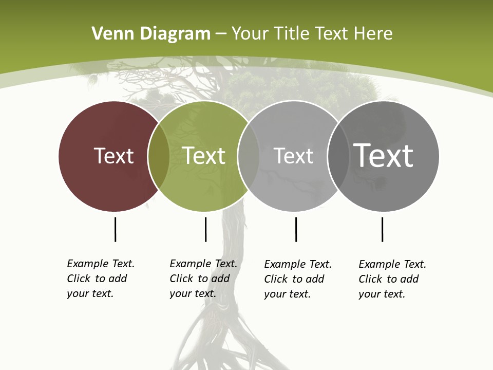 Wei Umweltschutz Waldsterben PowerPoint Template