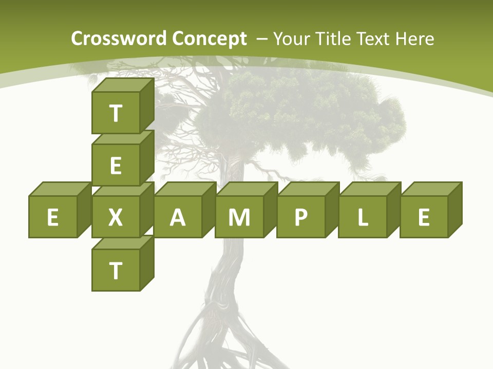 Wei Umweltschutz Waldsterben PowerPoint Template