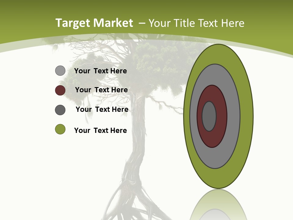 Wei Umweltschutz Waldsterben PowerPoint Template