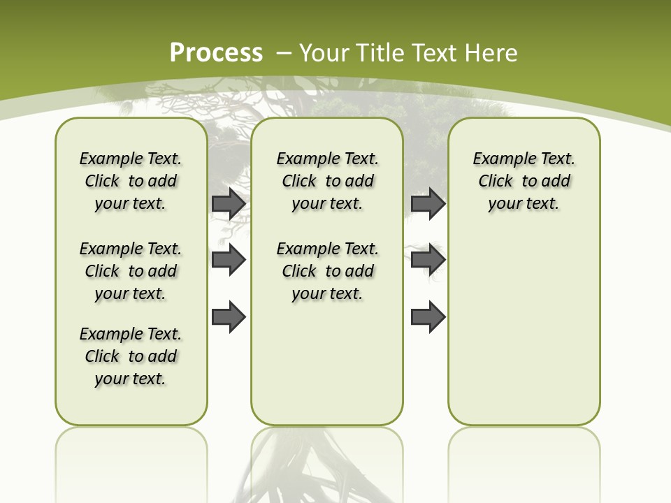Wei Umweltschutz Waldsterben PowerPoint Template