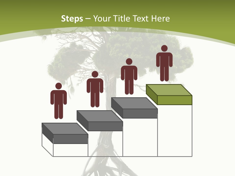 Wei Umweltschutz Waldsterben PowerPoint Template