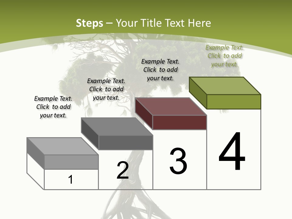 Wei Umweltschutz Waldsterben PowerPoint Template