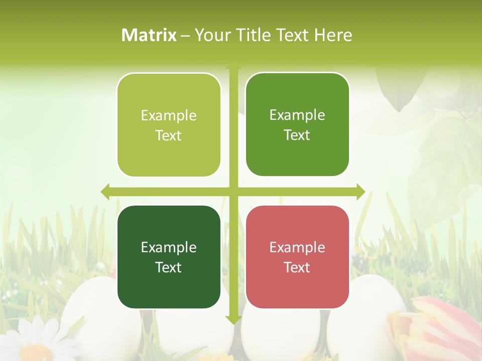 Osterei Ostern Kinder PowerPoint Template