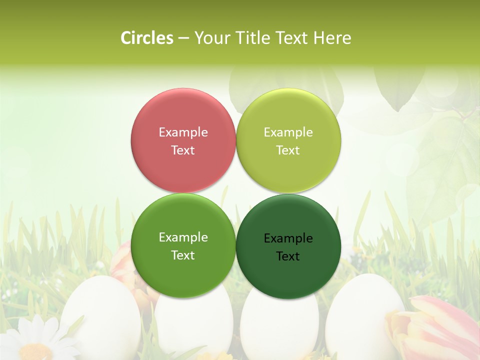 Osterei Ostern Kinder PowerPoint Template