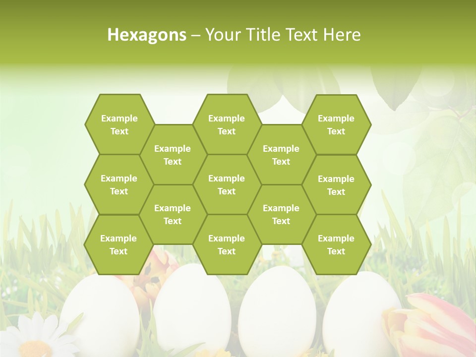 Osterei Ostern Kinder PowerPoint Template