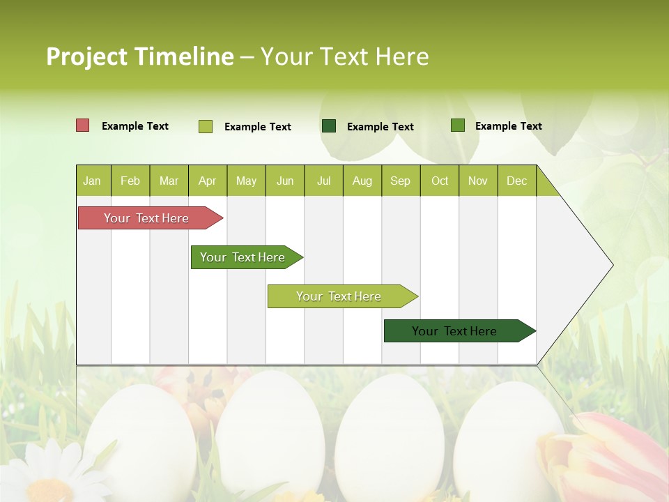 Osterei Ostern Kinder PowerPoint Template