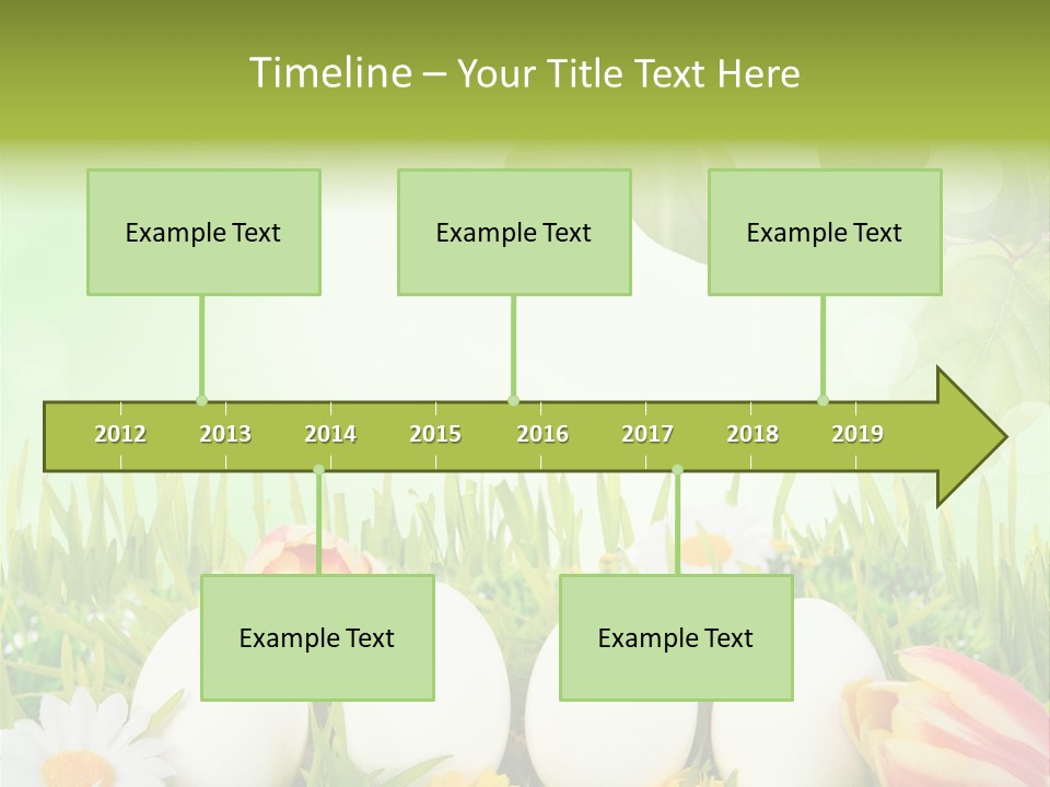 Osterei Ostern Kinder PowerPoint Template