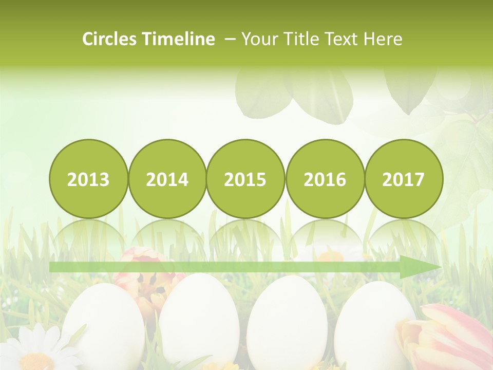 Osterei Ostern Kinder PowerPoint Template