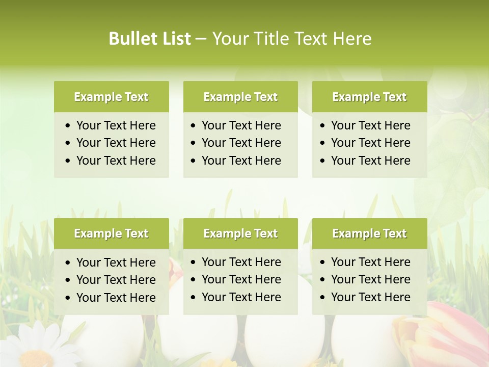 Osterei Ostern Kinder PowerPoint Template