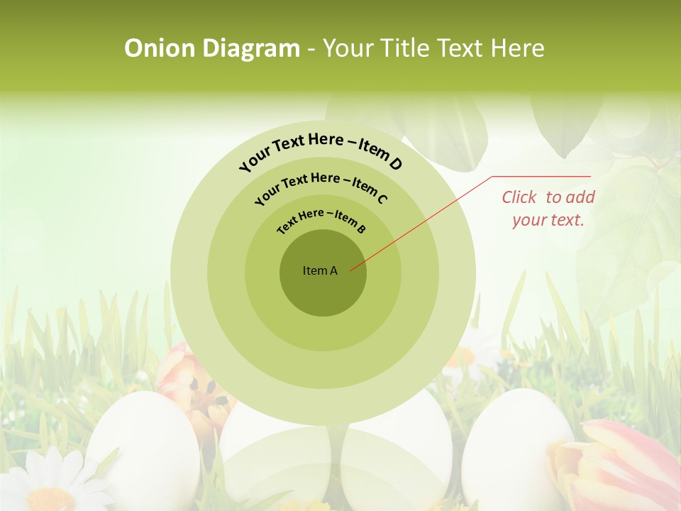 Osterei Ostern Kinder PowerPoint Template