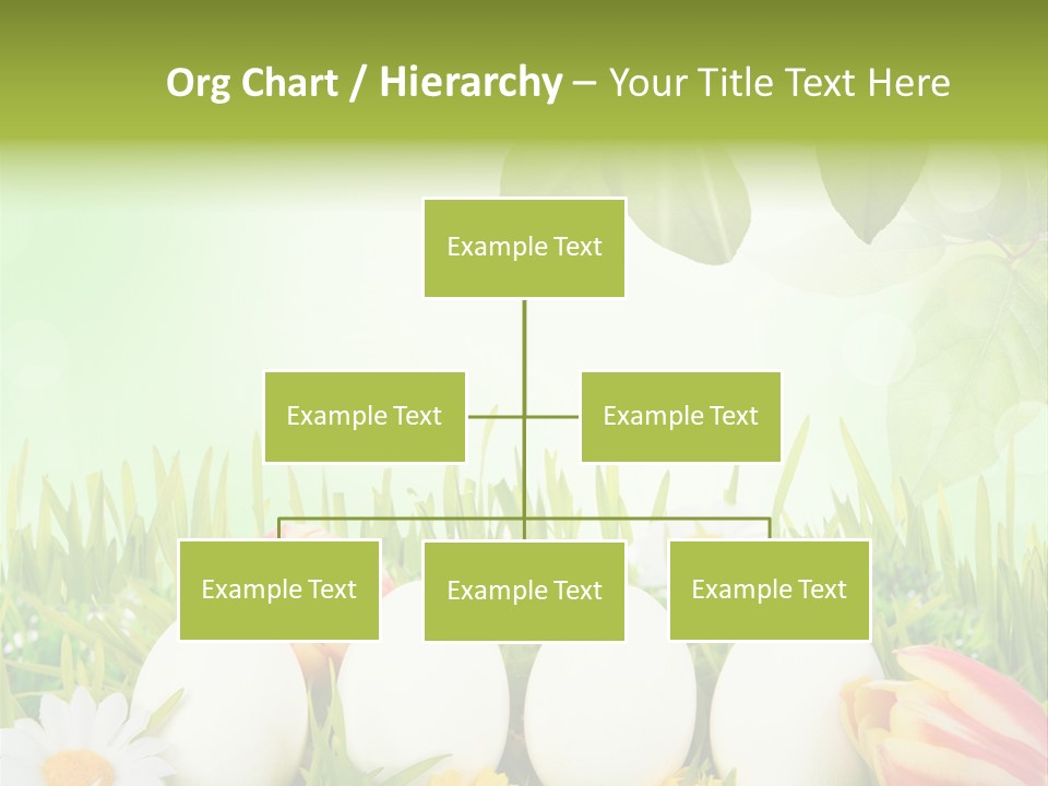 Osterei Ostern Kinder PowerPoint Template