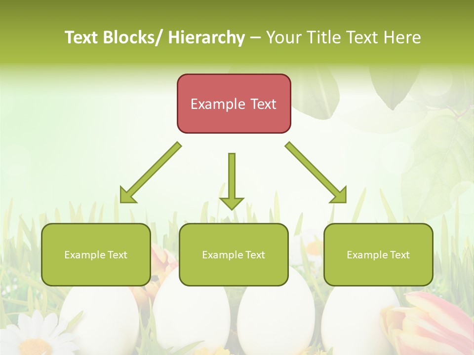 Osterei Ostern Kinder PowerPoint Template