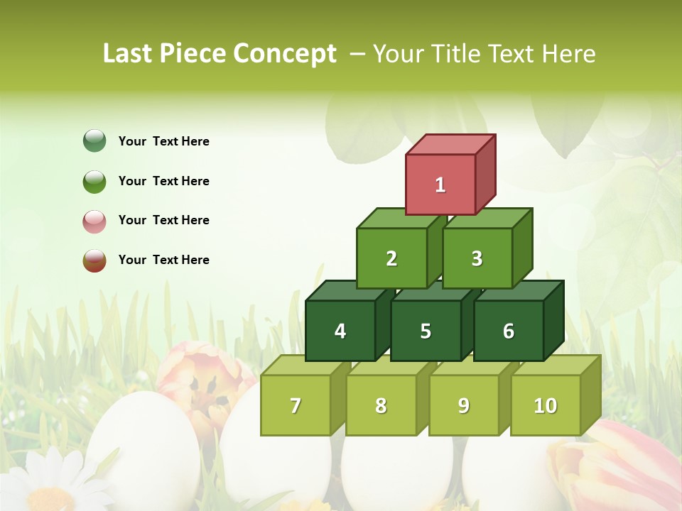 Osterei Ostern Kinder PowerPoint Template