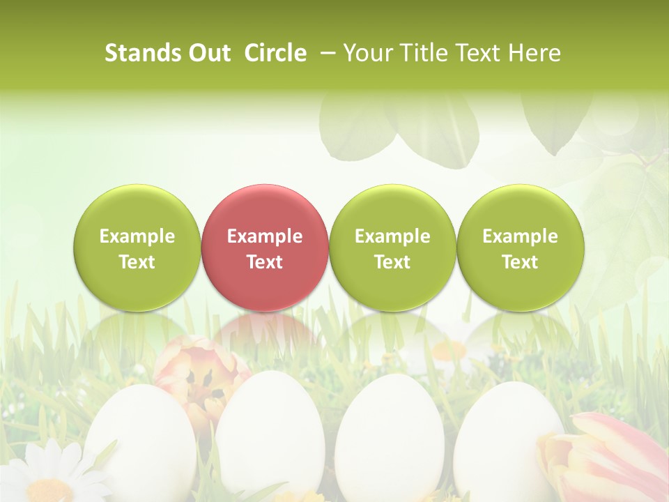 Osterei Ostern Kinder PowerPoint Template