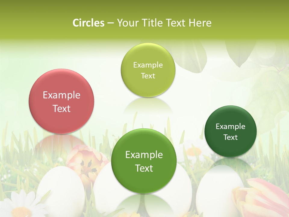 Osterei Ostern Kinder PowerPoint Template