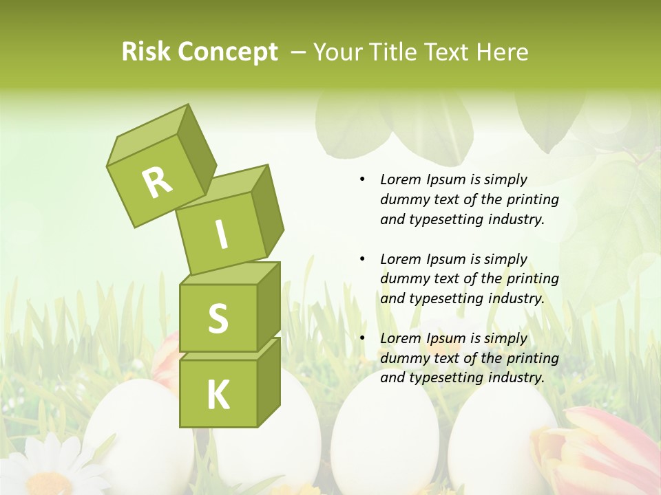 Osterei Ostern Kinder PowerPoint Template