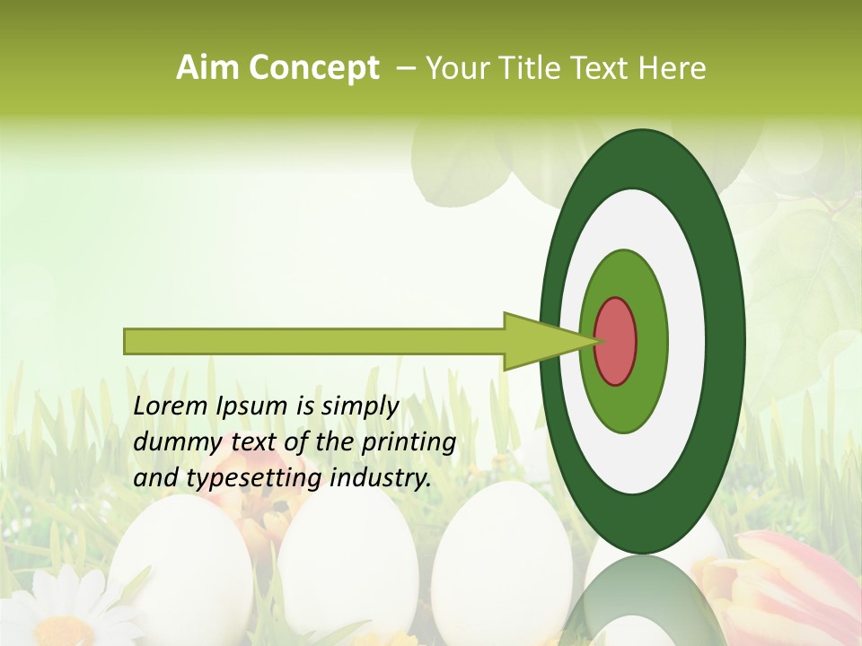 Osterei Ostern Kinder PowerPoint Template