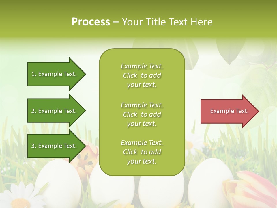 Osterei Ostern Kinder PowerPoint Template