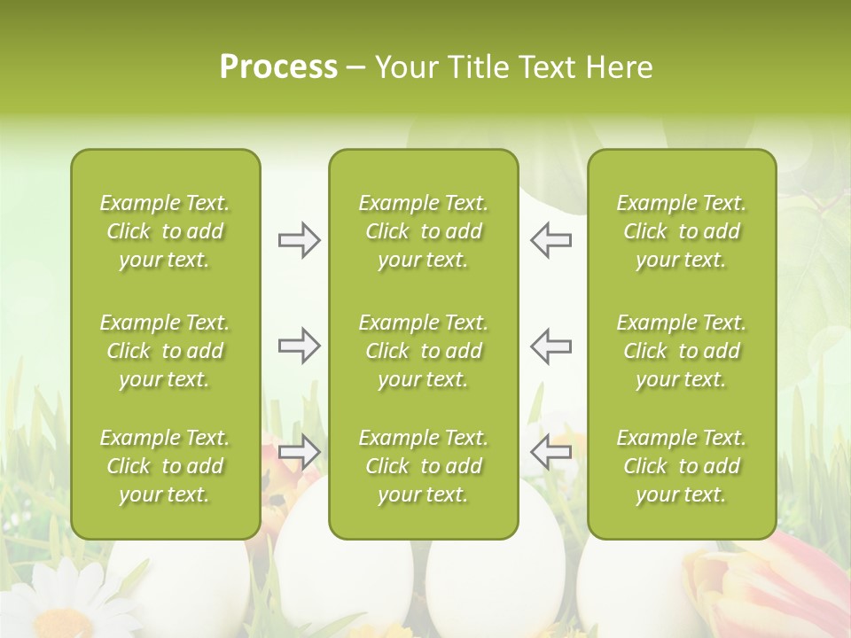Osterei Ostern Kinder PowerPoint Template
