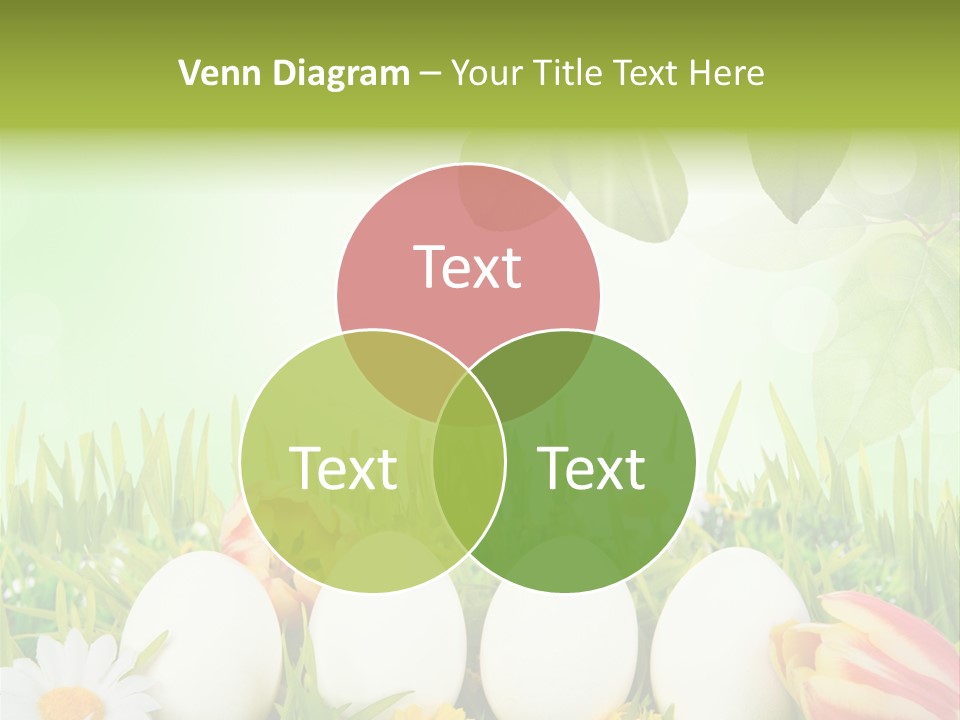 Osterei Ostern Kinder PowerPoint Template