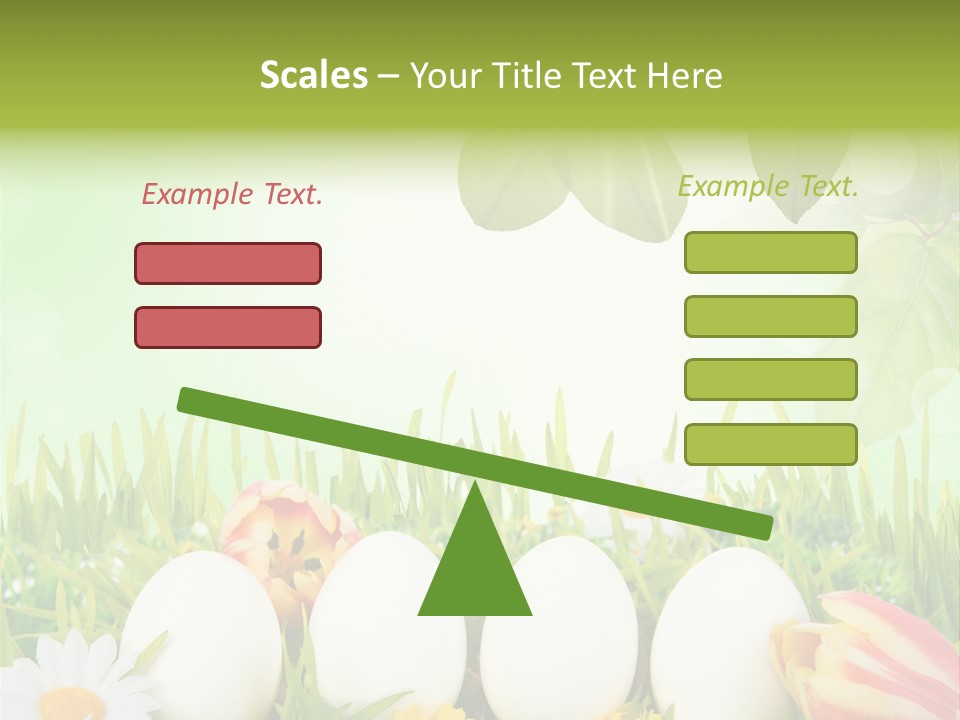 Osterei Ostern Kinder PowerPoint Template