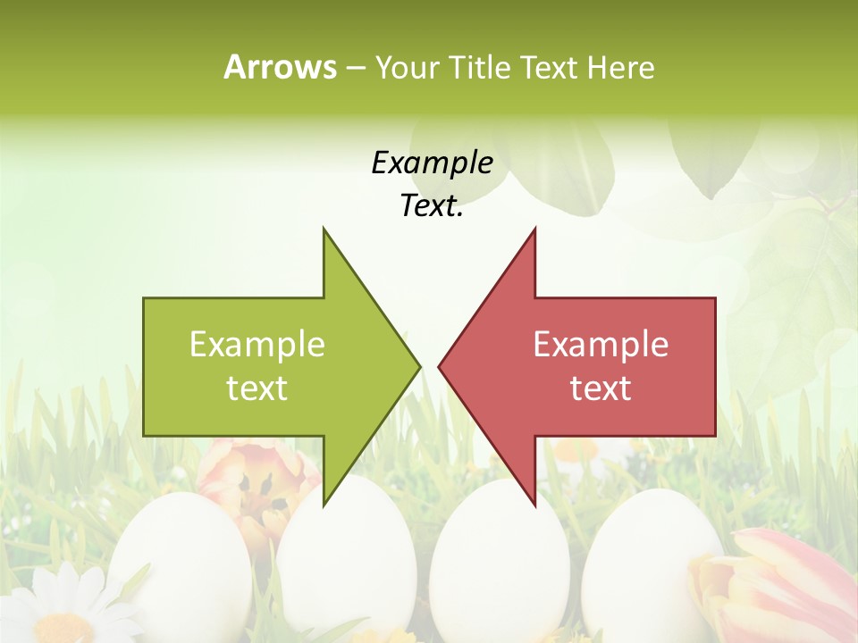 Osterei Ostern Kinder PowerPoint Template