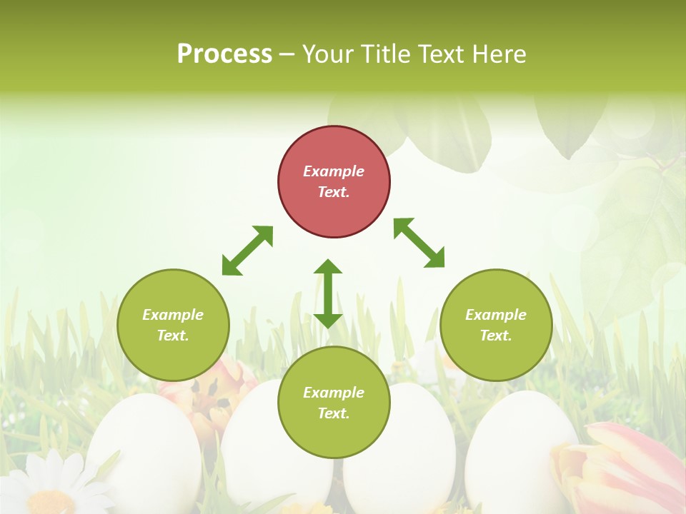 Osterei Ostern Kinder PowerPoint Template