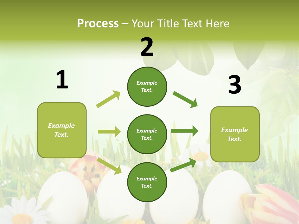 Osterei Ostern Kinder PowerPoint Template