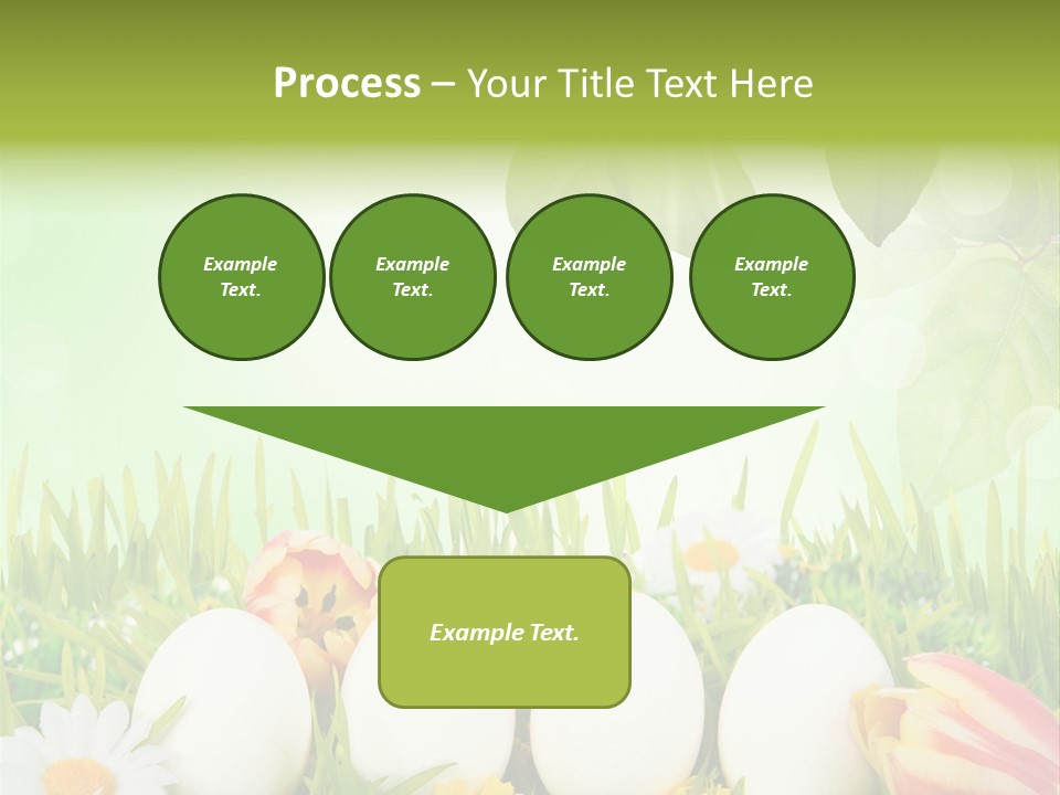 Osterei Ostern Kinder PowerPoint Template