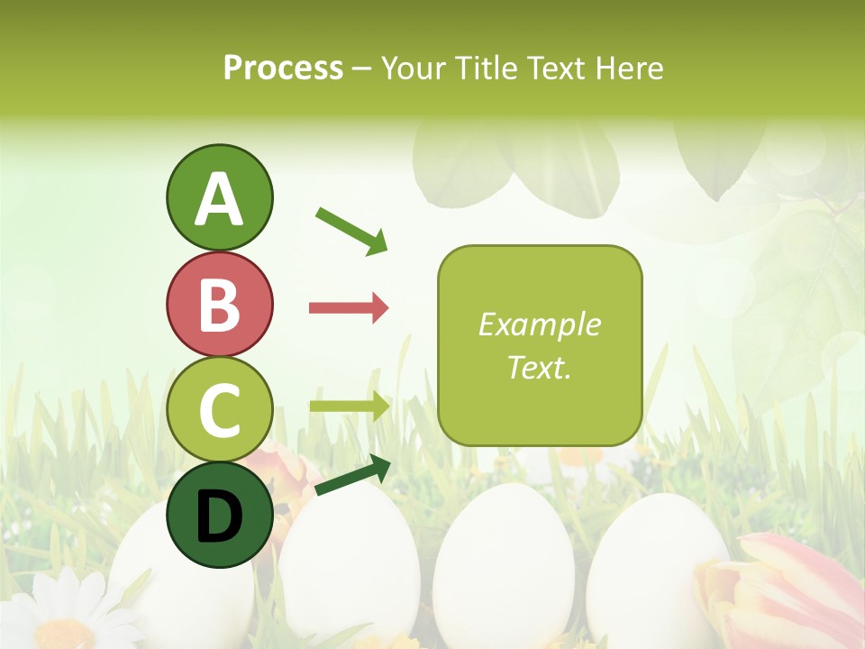 Osterei Ostern Kinder PowerPoint Template