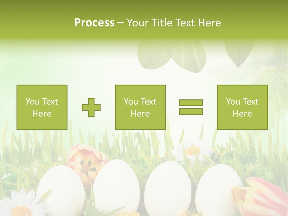 Osterei Ostern Kinder PowerPoint Template